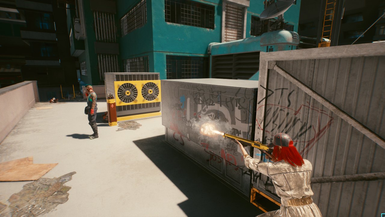 [05/01/2021] Cyberpunk 2077 - dieses Bild entstand im Fotomodus (bei der PC-Version Taste N drücken)