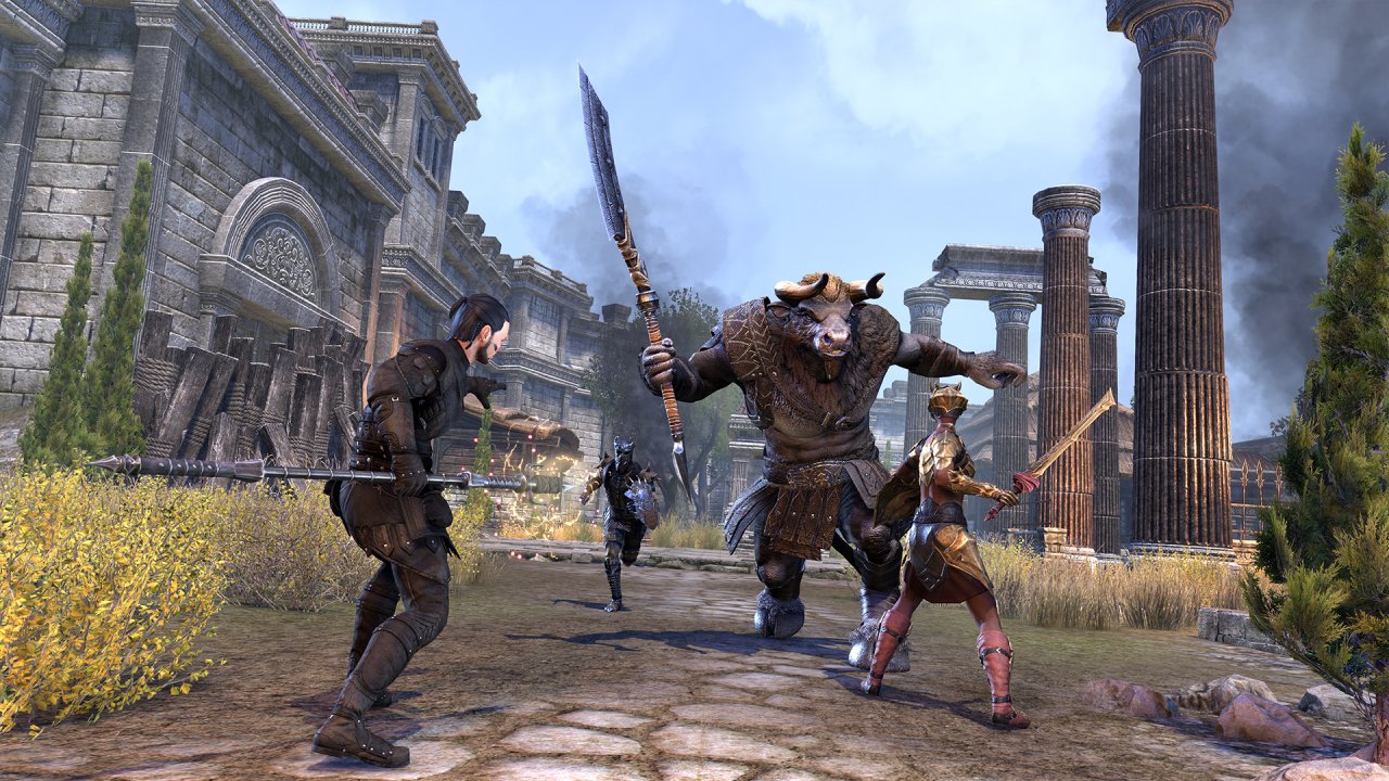 [26/01/2021] TESO: Tore von Oblivion - Die&nbsp;Schwarzdrachenvilla ist eine der neuen Verlies-Herausforderungen von Flames of Ambition.