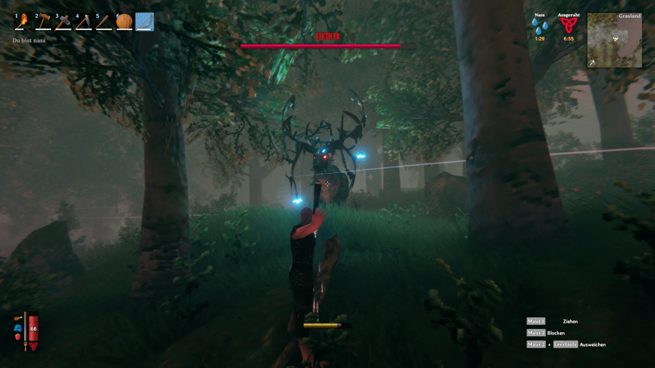 [11/02/2021] Die Bosskämpfe in Valheim sind mit fetzigem Metal-Soundtrack unterlegt.