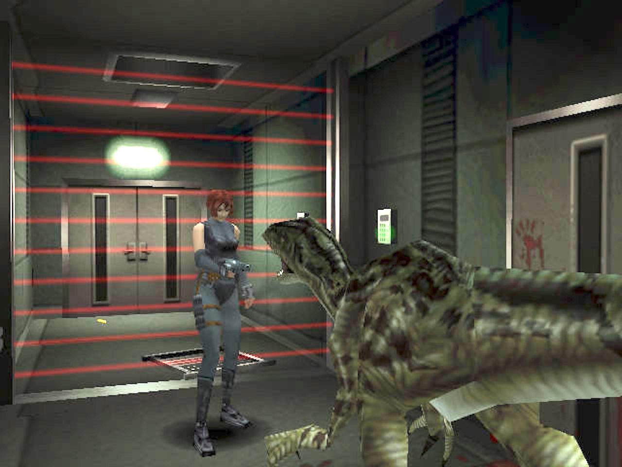 [09/02/2021] Dino Crisis (1999) spielt sich wie Resident Evil mit Urzeitechsen, verkauft sich über 2,4 Millionen Mal und steht weit oben auf der Liste von Playstation-1-Spielen, für die sich Fans ein Remake wünschen. Der hier abgebildete Screenshot zeigt übrigens die erst im Dezember 2000 erschienene Dreamcast-Fassung.