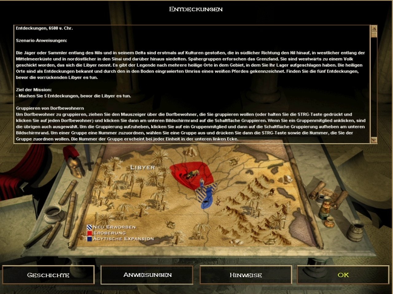 [05/03/2021] Wer eine Kampagnenmission startet, der erhält dank Karte und Beschreibungstext viele nützliche Tipps. &nbsp;