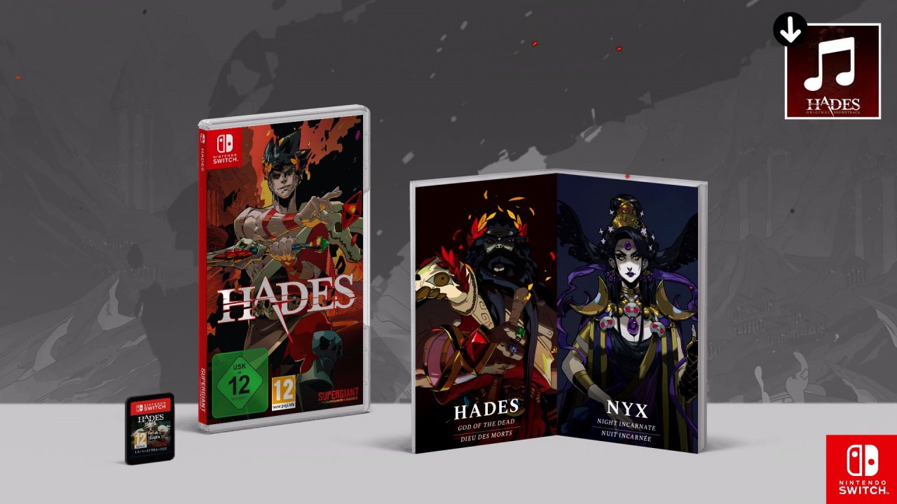 [17/03/2021] Hades: Das Action-Meisterwerk gibt’s jetzt als Box-Version mit Bonus-Inhalten für Nintendo Switch &nbsp;