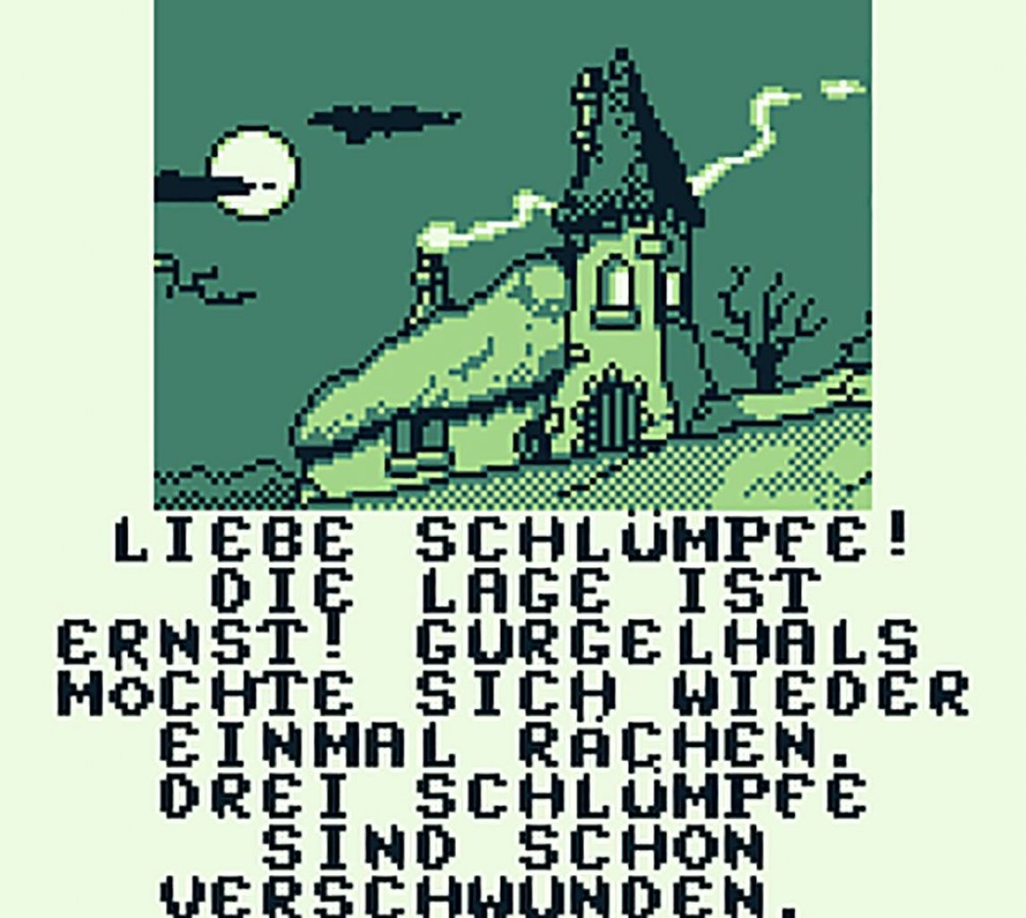 [05/03/2021] Gurgelhals? Kein Wunder, dass Gargamel inzwischen seinen Namen hat ändern lassen. Aufgepasst: Der Weg zur Rettung ist lang und schlumpf!