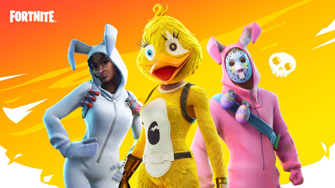 [30/03/2021] Mit bunten Kostümen wird die vorwiegend junge Fortnite-Spielerschaft bei Laune gehalten.