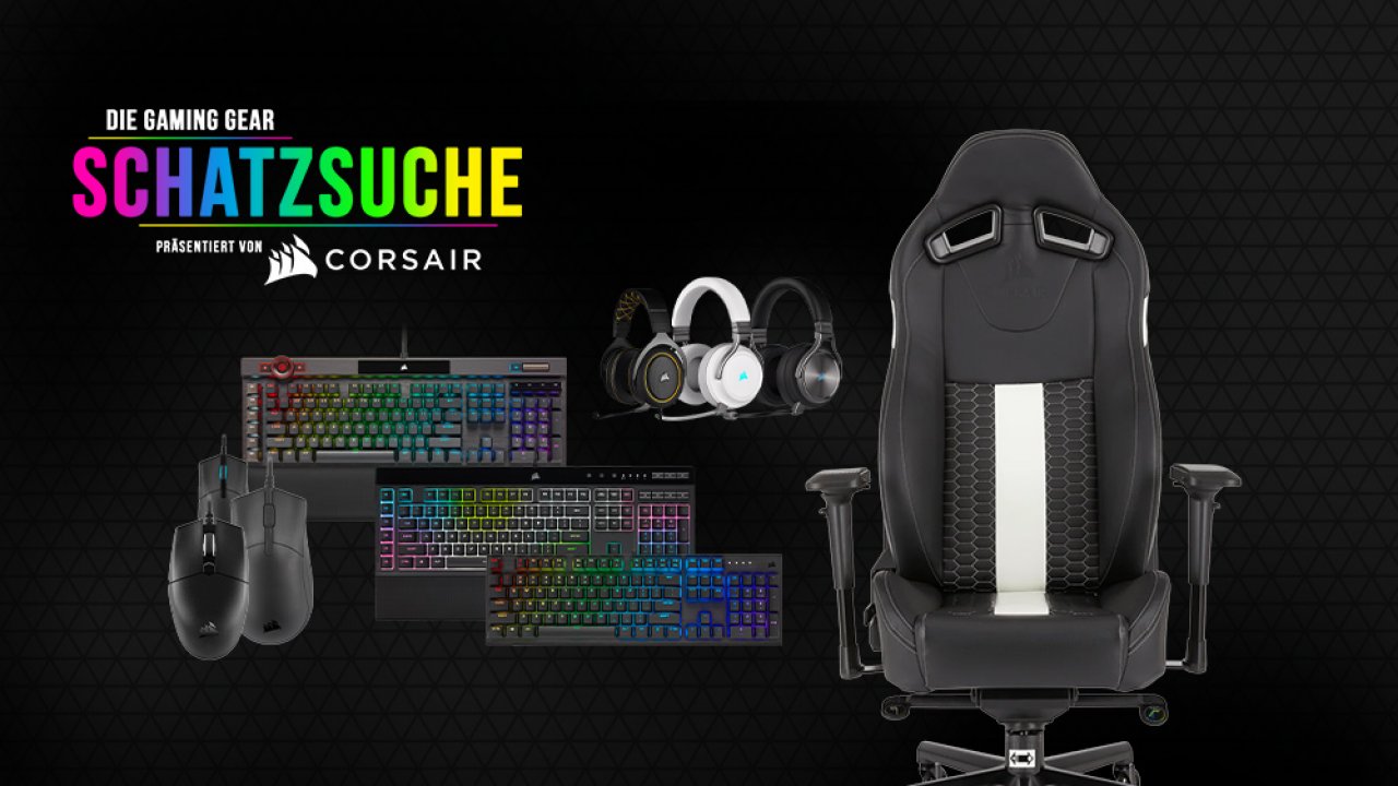 [26/04/2021] Die Gaming Gear Schatzsuche präsentiert von Corsair