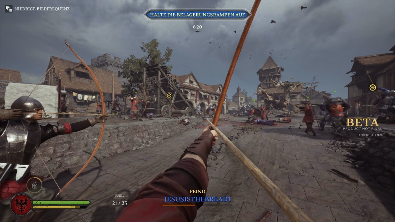 [29/04/2021] Das Bogenschießen in Chivalry 2 ist gar nicht mal so einfach. Auf dem Schlachtfeld herrscht viel Hektik, da verfehlt man gerne mal sein Ziel.