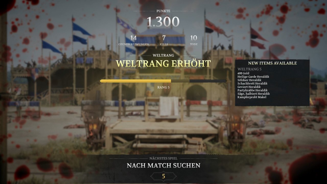 [29/04/2021] Für gewonnene Schlachten bekommt ihr EP, mit denen ihr im Level aufsteigt. Dadurch bekommt ihr Gold und kosmetische Gegenstände.