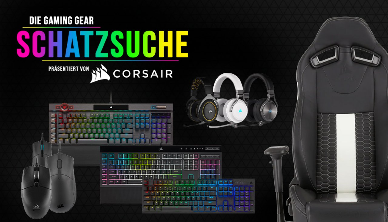 [26/04/2021] Die Gaming Gear Schatzsuche präsentiert von Corsair