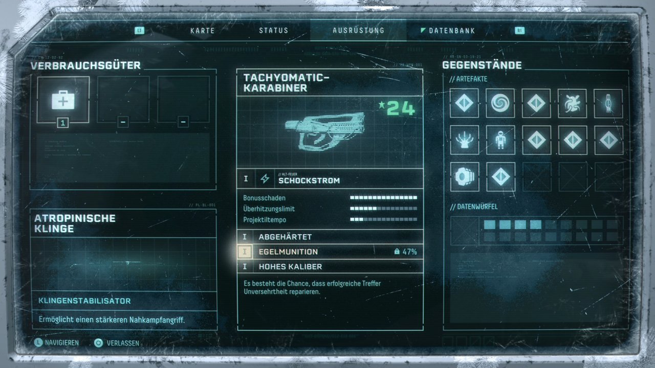 [30/04/2021] Jede Waffe kann bis zu vier passive Eigenschaften haben, die sich stark auf die Spielweise auswirken.