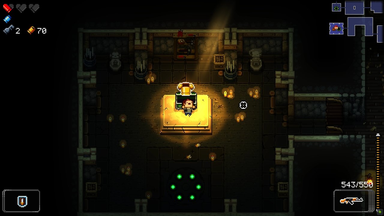[17/05/2021] Schatzsuche spielt auch in Enter the Gungeon eine große Rolle.