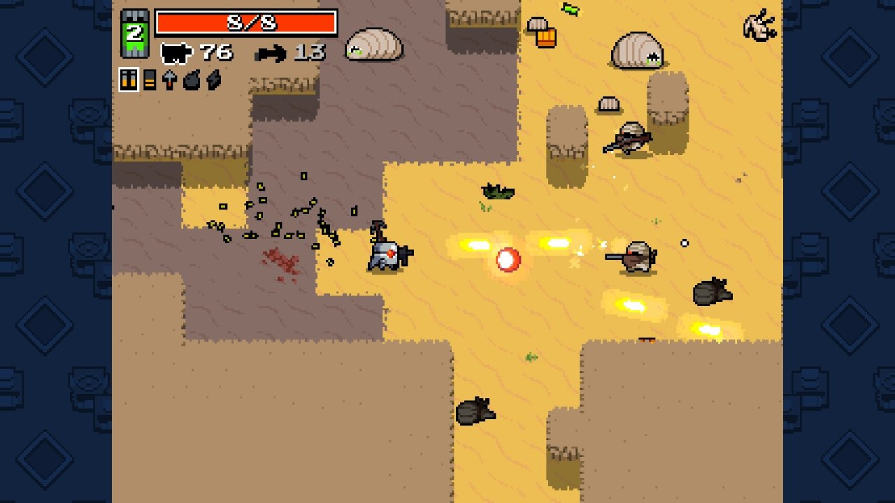 [17/05/2021] Nuclear Throne ist auch heute noch ein kurzer, gelungener Ballerspaß.