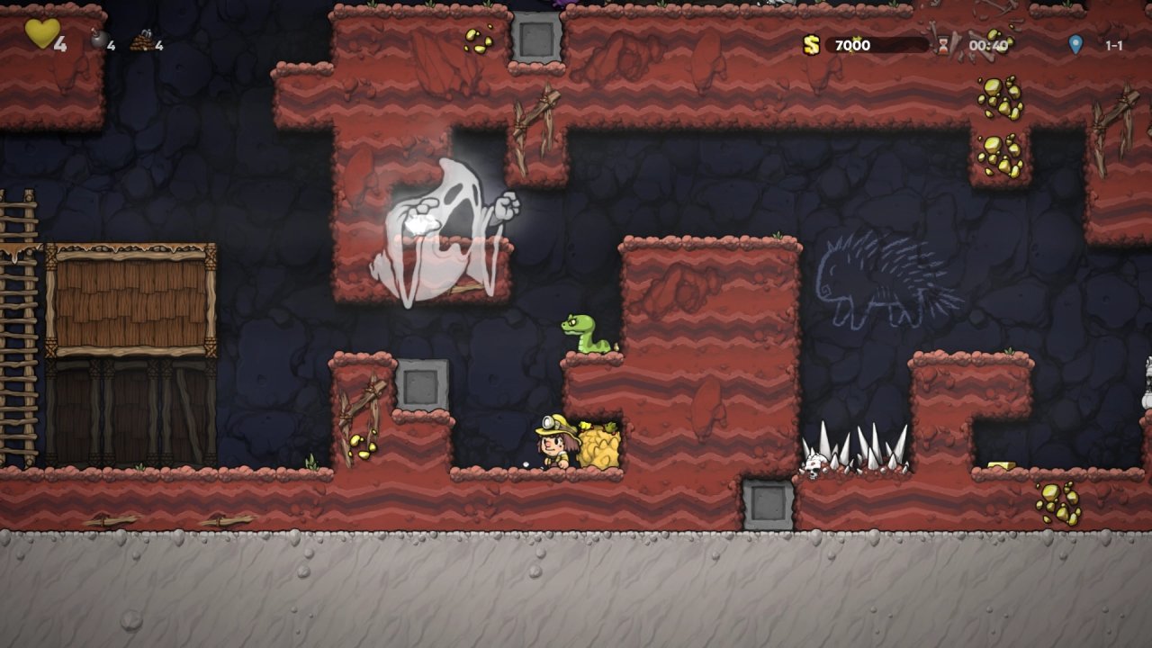 [17/05/2021] Spelunky 2 sieht niedlich aus, spielt sich aber unglaublich hart. Der Tod kommt hier rasend schnell.