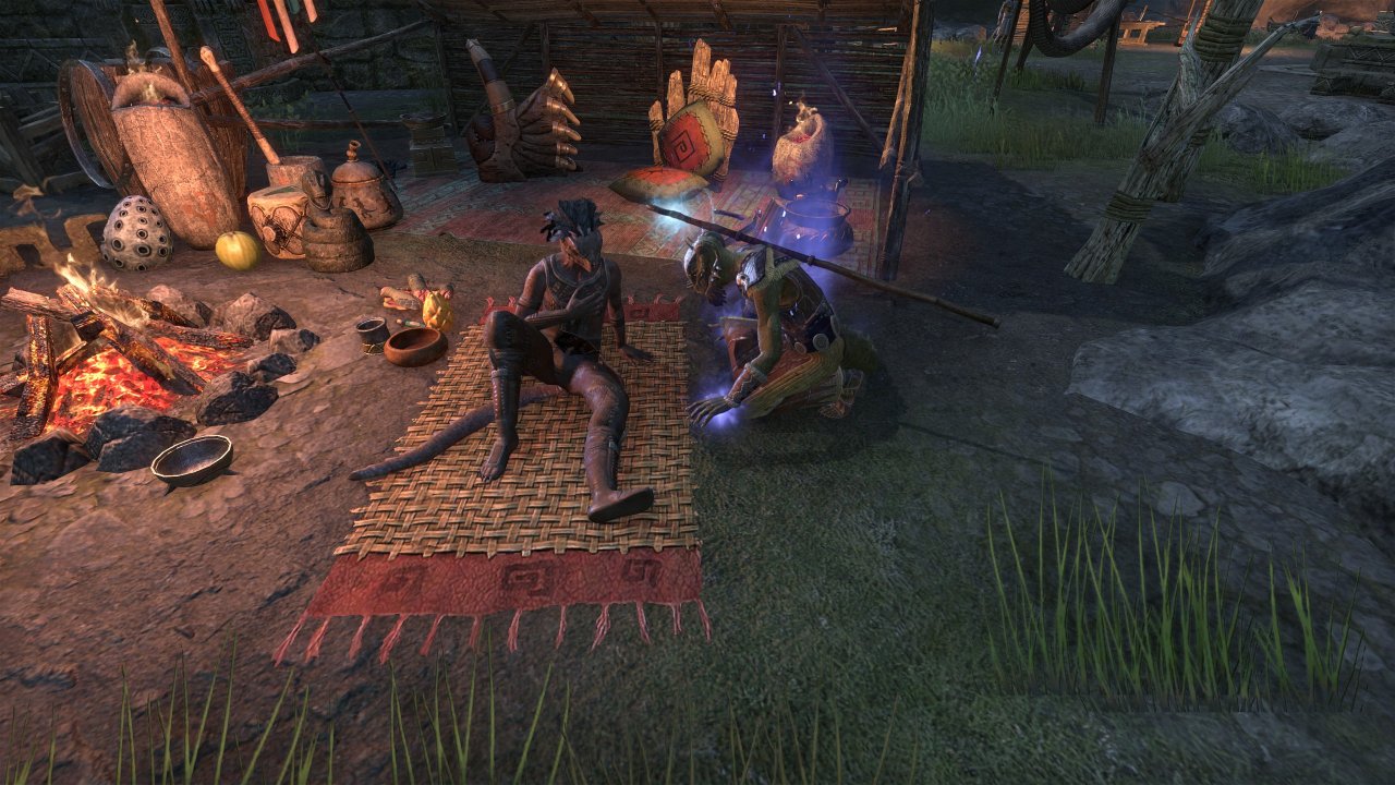 [27/05/2021] TESO: Blackwood - Wartet die Untersuchung von&nbsp;Steinsprecher Staub-auf-Schuppen ab.
