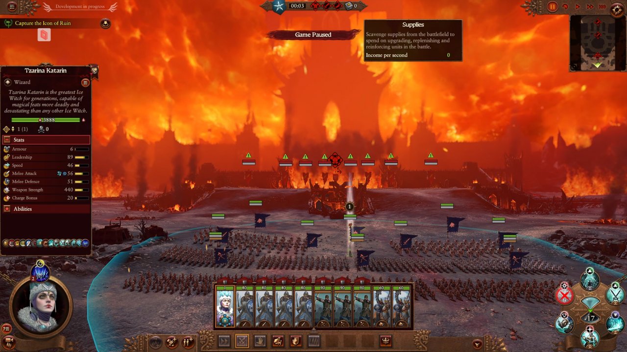 [12/05/2021] Der Aufmarsch! Wir starten im Reich des Chaosgottes Khorne. Vor uns liegt das Plateau mit dem ersten Siegespunkt.&nbsp;