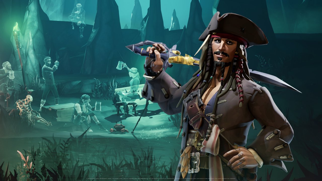 [21/06/2021] Jack Sparrow wird Teil der Sea of Thieves Welt! Rare verbindet die Welt von Sea of Thieves mit der Welt von Fluch der Karibik. Disney sei's gedankt.&nbsp;