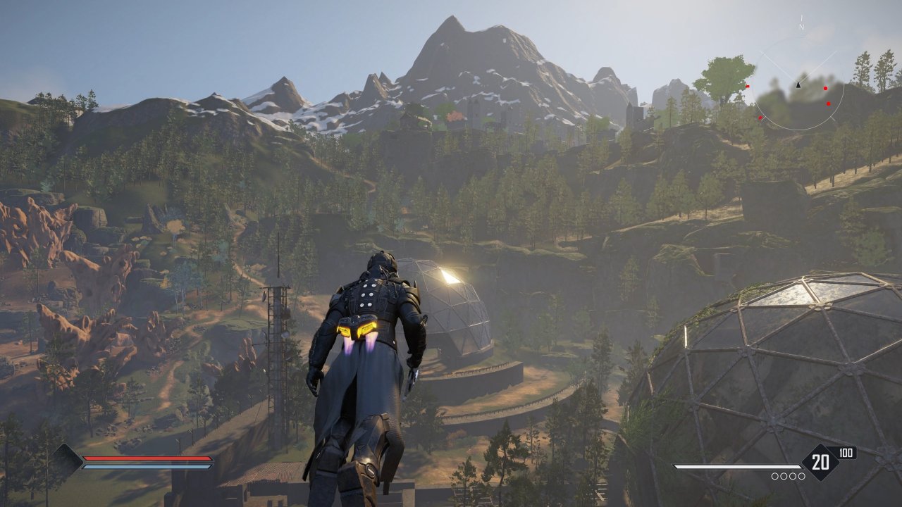 [30/06/2021] Unser Favorit der kleinen Bugs: Die Flammen des Jetpacks kommen nicht aus dem Jetpack, sondern aus dem Hintern des Helden.&nbsp;