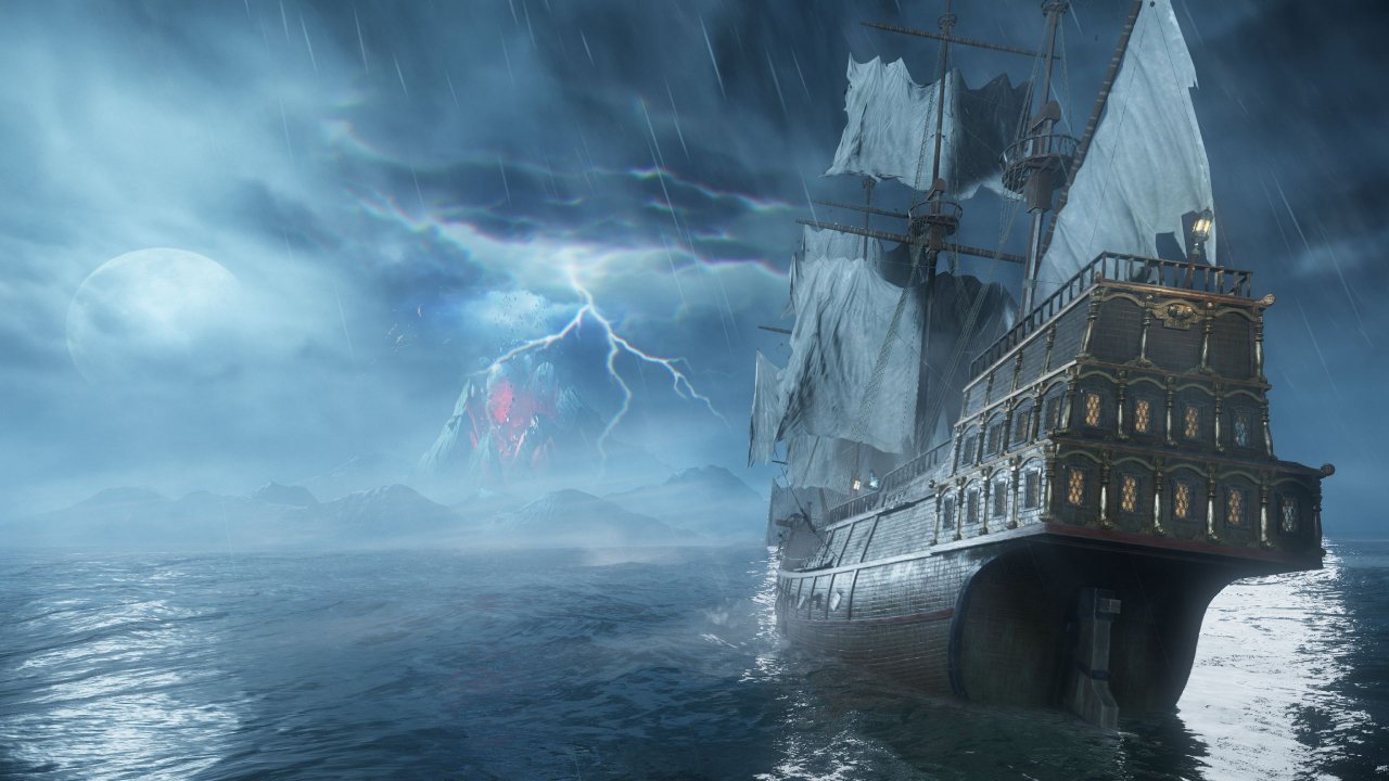[19/07/2021] Im Intro von New World gibt es schaurige Entdecker-Atmosphäre.