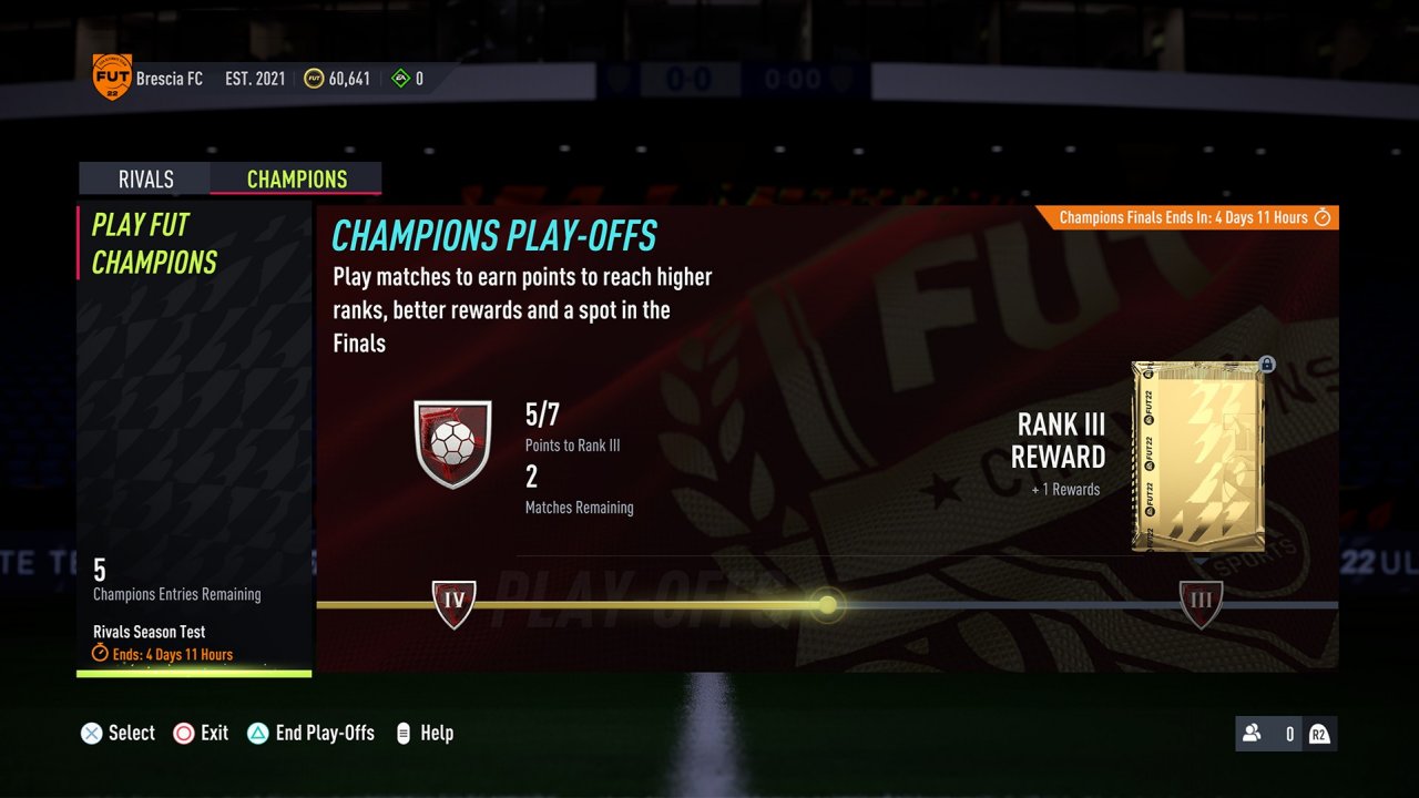[10/08/2021] New FUT Champs Hub