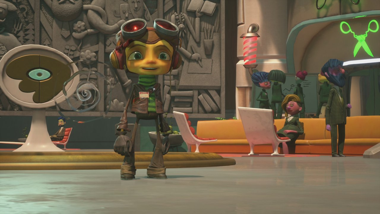 [27/08/2021] Raz kann sein Glück kaum fassen: Endlich ist er Teil der Psychonauts.