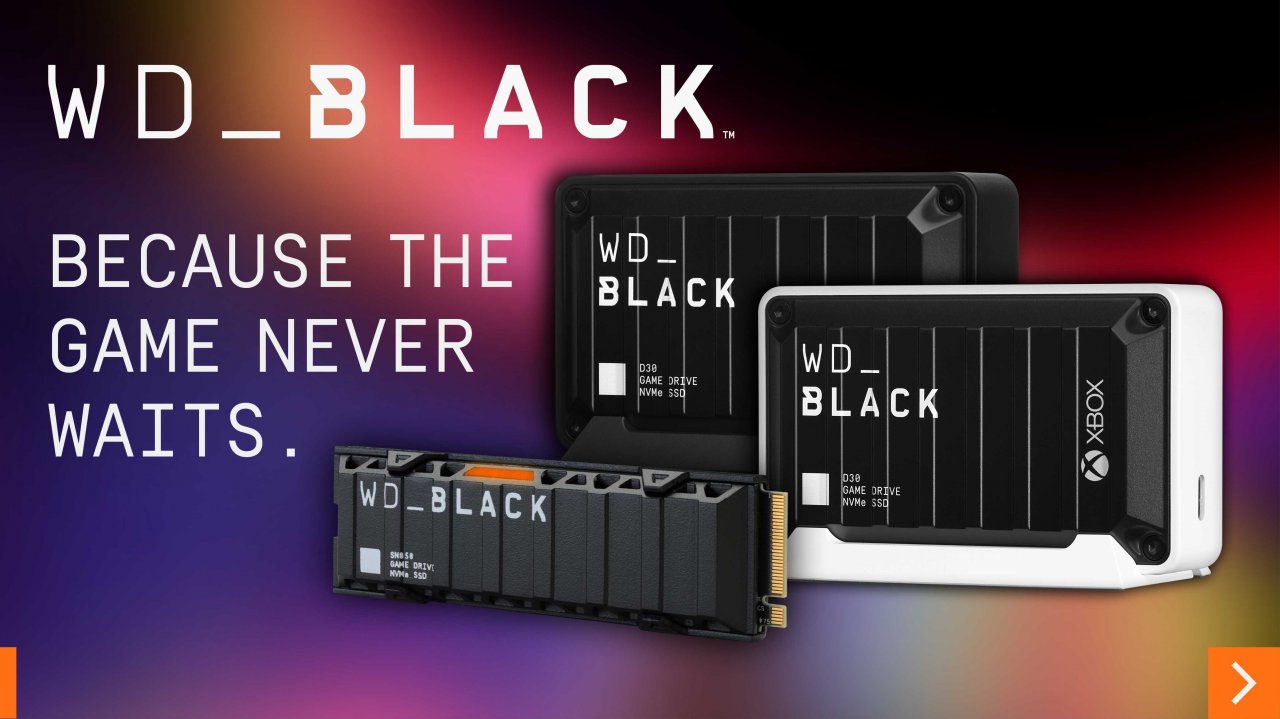 [20/08/2021] WD_Black: Konsolen-Gamer aufgepasst - Hochleistungs-SSDs für die Battle-Station
