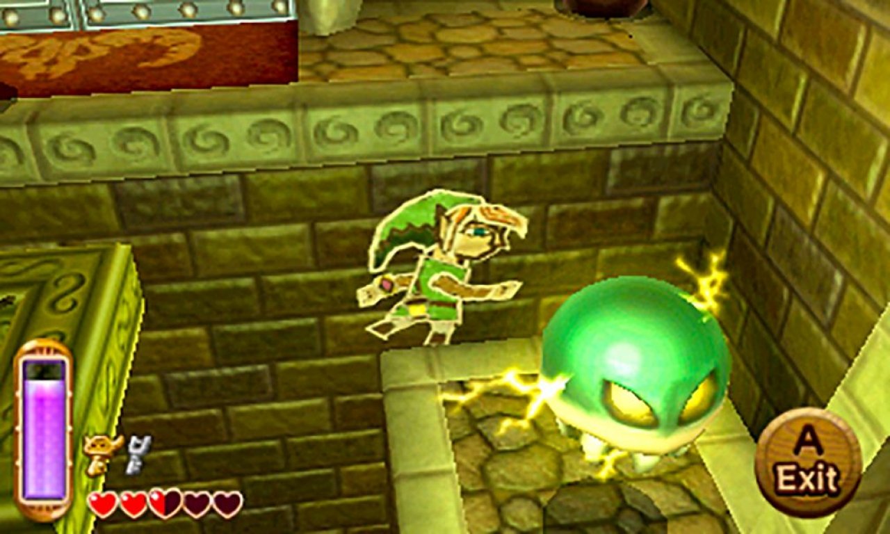 [06/08/2021] Oftmals finden besondere Kniffe Verwendung, um das Abenteuer mit neuen Akzenten zu versehen, hier die Wandlaufmechanik aus A Link Between Worlds.