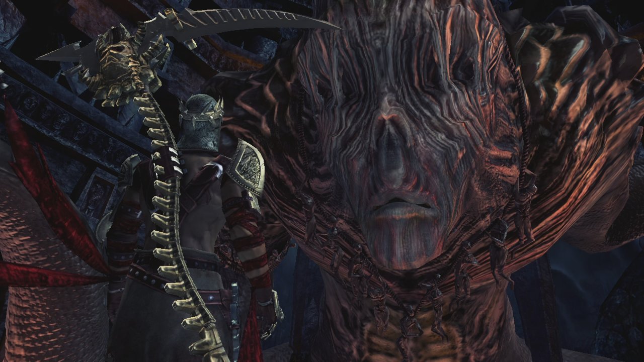 [15/09/2021] Starker Auftritt: König Minos ist der erste große Bossgegner in Dante's Inferno.
