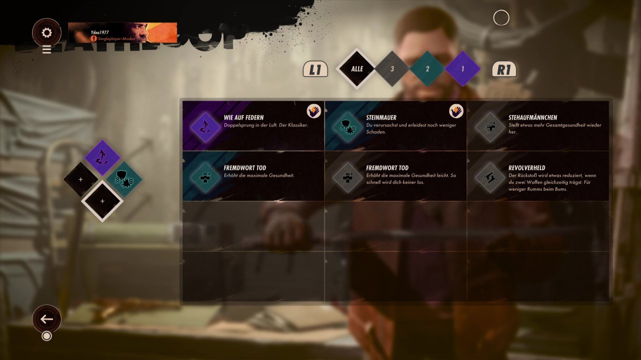 [13/09/2021] Sobald ihr weit genug im Spiel vorangeschritten seid, könnt ihr Waffen, Tafeln und Siegel mithilfe eures gesammelten Residuums dauerhaft behalten.