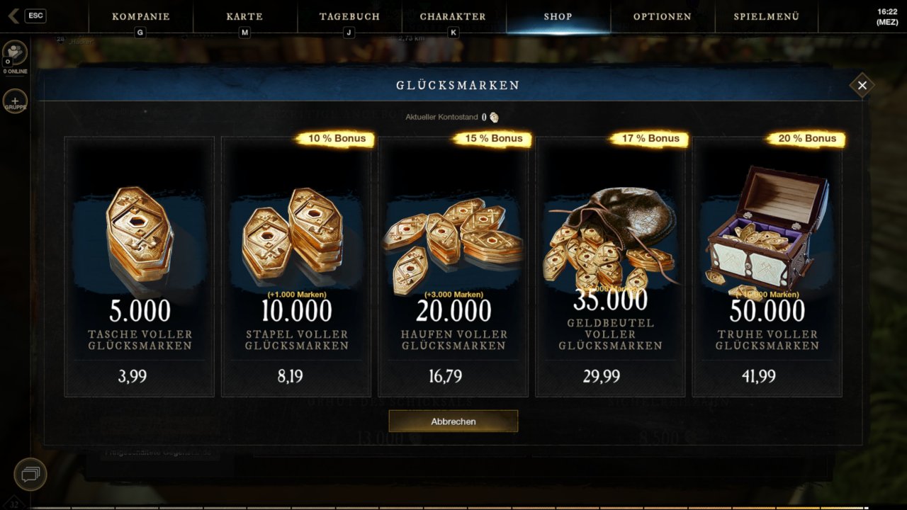 [08/10/2021] Bis jetzt ist der Ingame-Shop fair gestaltet. Hoffen wir, dass es so bleibt.&nbsp;