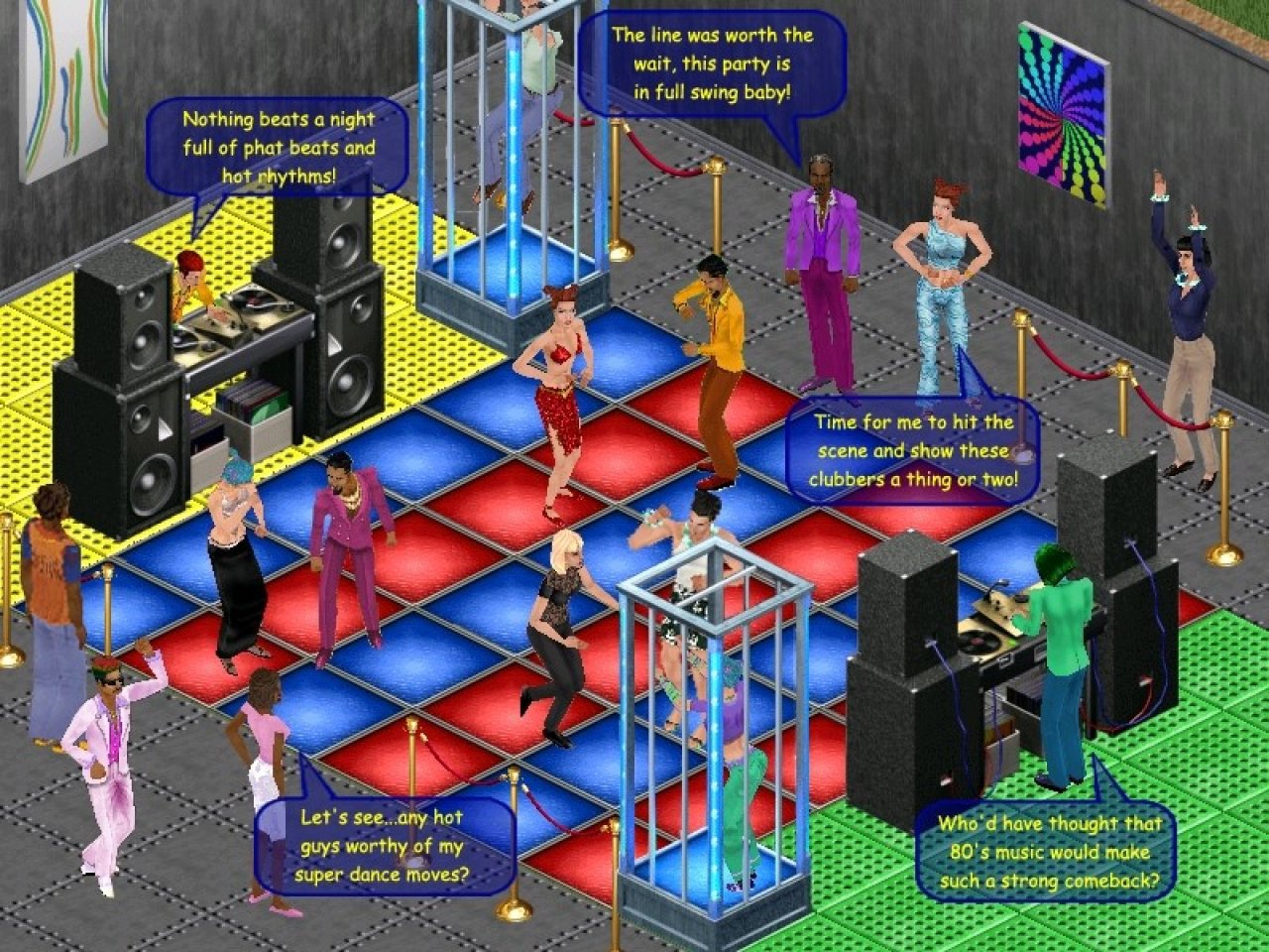 [10/12/2021] Zum Spielen von The Sims Online, das im Dezember 2002 startet, müssen Nutzer eine monatlich Gebühr von 9,99 Dollar entrichten. Am 1. August 2008 legt Maxis das mäßig erfolgreiche MMO endgültig auf Eis.