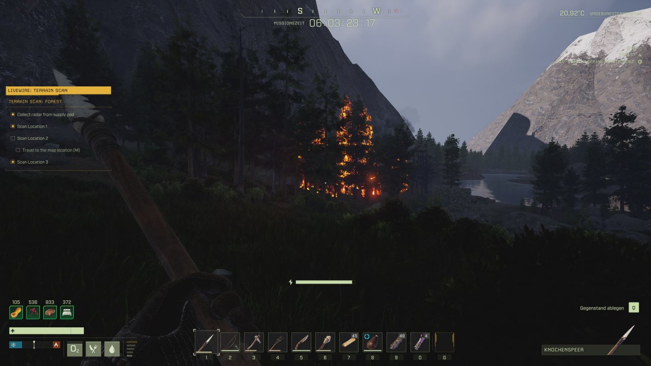 [16/12/2021] Nach einem Gewitter stand auf einmal der ganze Wald in Flammen und wir hatten alle Hände damit zu tun, eine Ausbreitung zu verhindern.