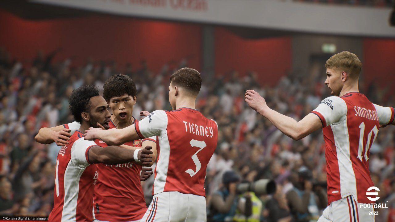 [29/12/2021] So schön wie auf diesem offiziellen Bild sah eFootball 2022 zum Launch leider viel zu selten aus. Das Spiel gehört zu den größten Fehlschlägen des Jahres 2021.