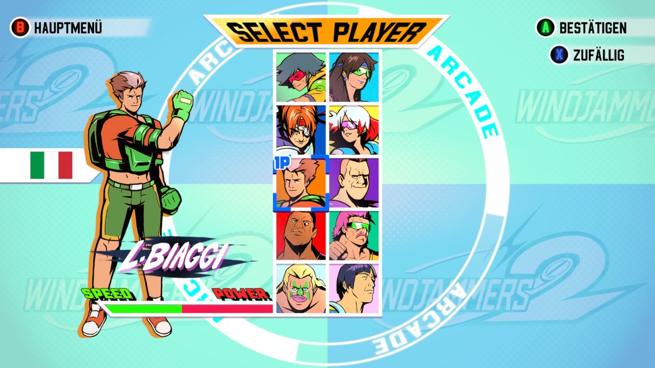 [17/01/2022] Der Figuren-Roster besteht aus zehn bunt durchmischten Frisbee-Künstlern.