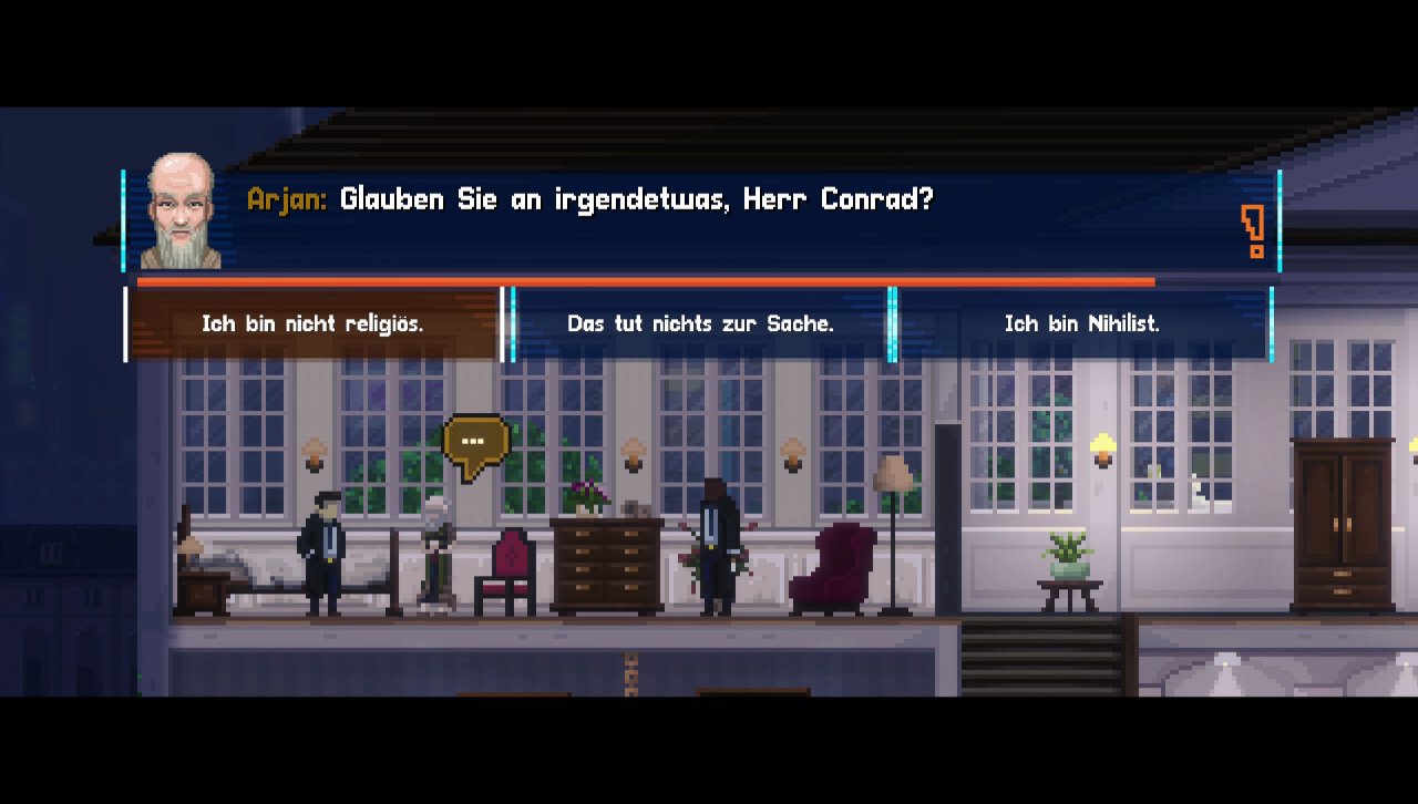[24/01/2022] Bei Unterhaltungen oder Verhören kann man das Gespräch durch die Antworten in verschiedene Richtungen lenken, um so an die gewünschten Antworten zu kommen.&nbsp;