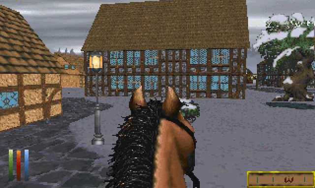 [11/02/2022] Ein Posten als unterstützender Designer für Daggerfall markiert Howards Einstieg ins Elder-Scrolls-Universum. Wer den DOS-Klassiker selbst mal ausprobieren will, findet ihn kostenlos auf der offiziellen Webseite: https://elderscrolls.bethesda.net/de/daggerfall.
