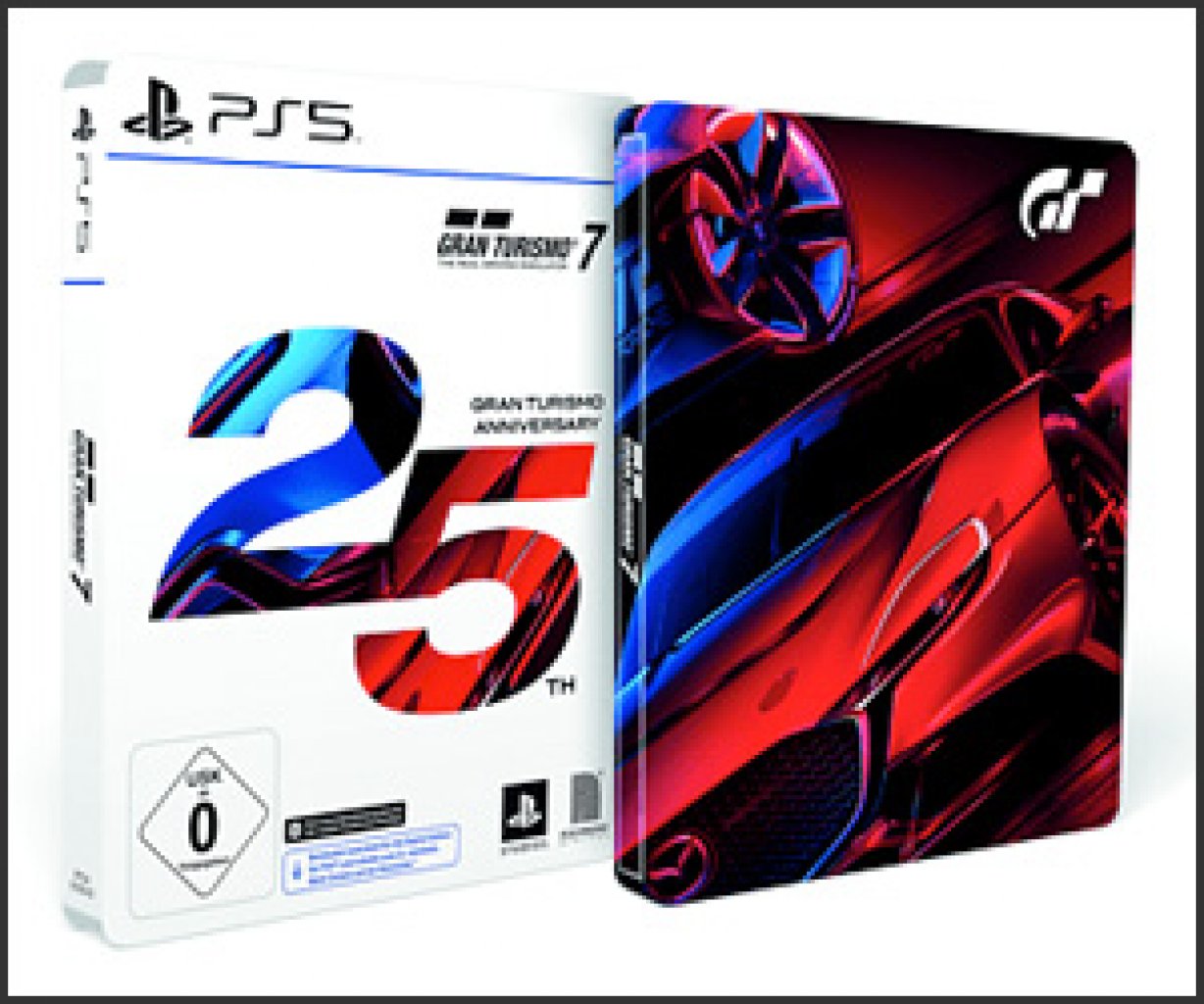 [01/03/2022] Neben der Standard Edition veröffentlicht Sony am 4. März auch eine edle Gran Turismo 7 25th Anniversary Edition.