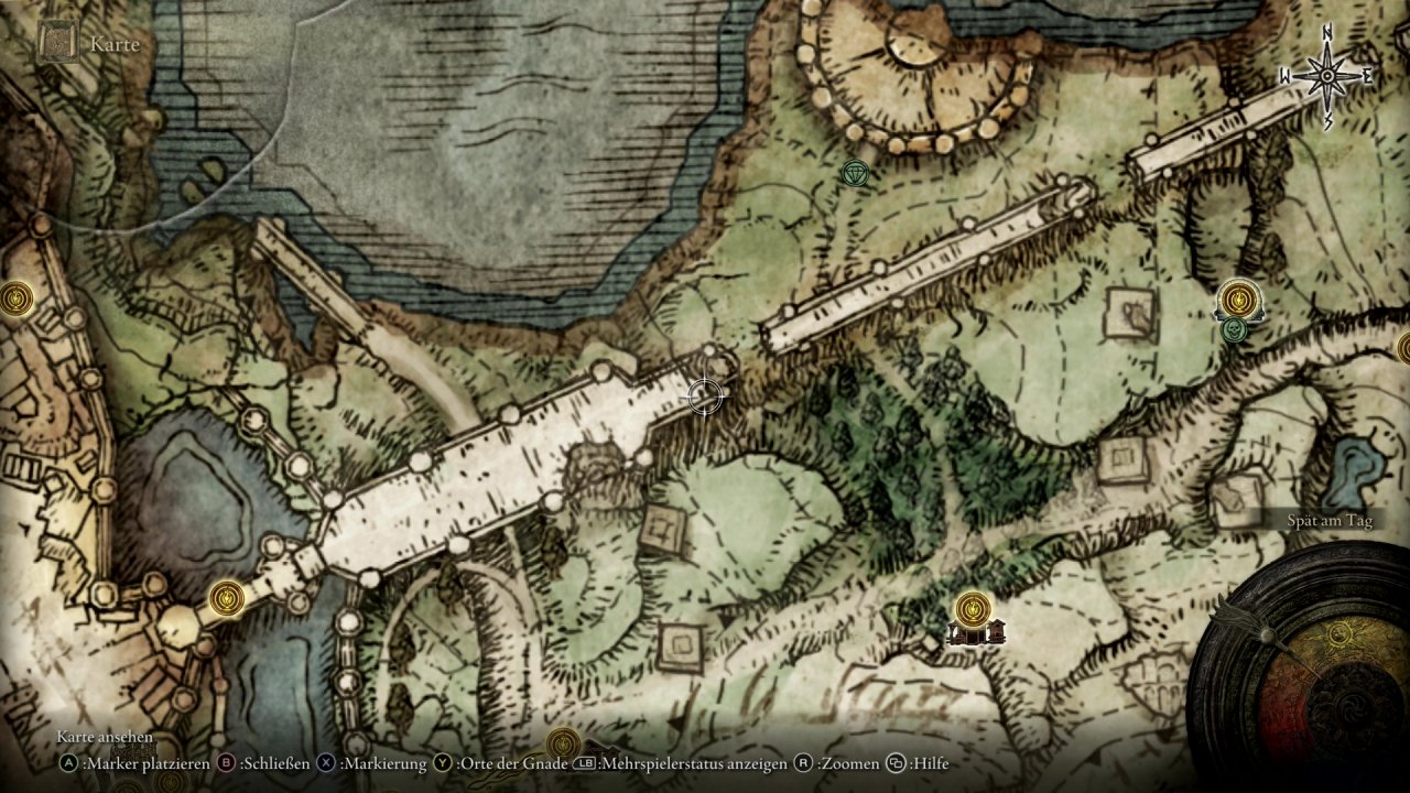 [01/03/2022] Den Krumfinger des Duellanten findet ihr in Limegrave ungefähr an dieser Stelle. Reitet von der Hütte des Kriegsmeisters nach Norden zu dem halbrunden Gebäude nahe der großen Brücke. Besiegt hier den NPC-Invader und holt euch das Item.