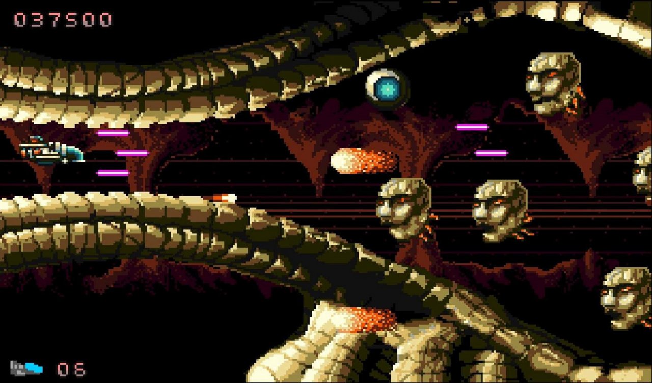 [29/04/2022] Inviyya veritas est: Das Bild hält, was es verspricht, und zwar weitere fünf Levels im R-Type-Gedenkgewand.&nbsp;