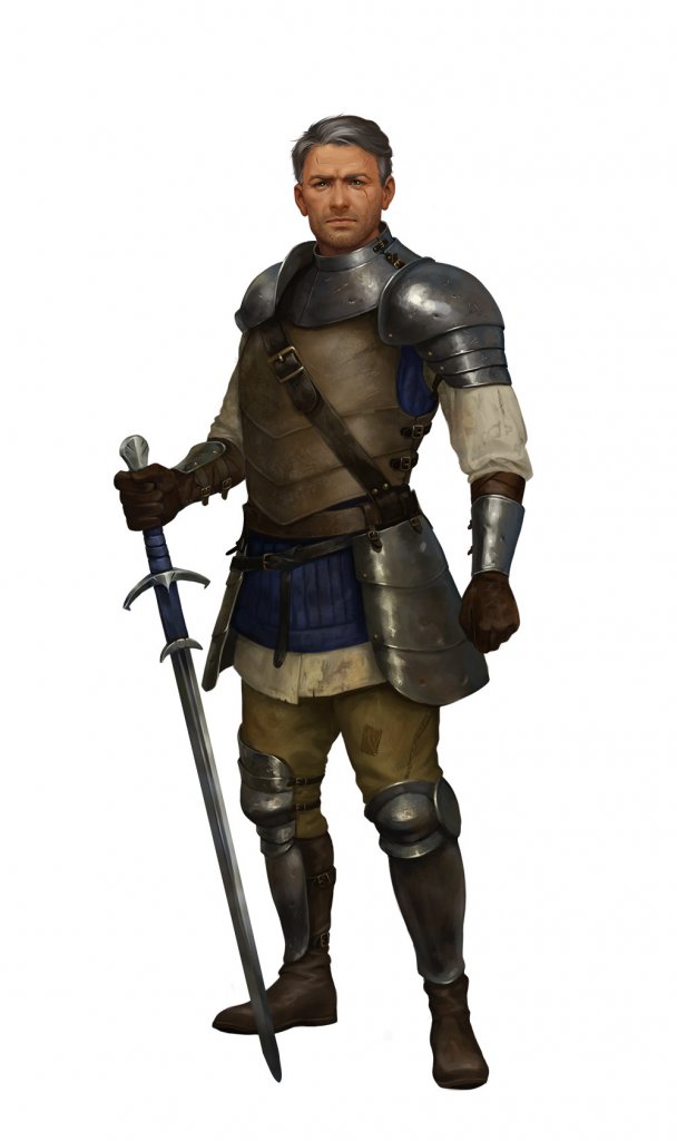 [27/04/2022] Alrik eine der beiden Optionen, die ihr als Hauptcharakter wählen könnt. Er ist ein ehemaliger Soldat, der nun als Söldner durchs Land streift.