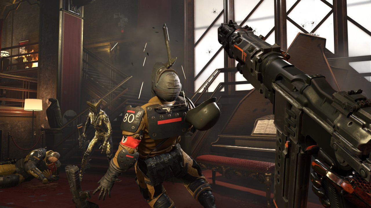 [21/04/2022] Das 2019 veröffentlichte Wolfenstein: Youngblood ist ein Koop-Spiel, in dem zwei Spieler die Rollen von BJ Blazkowiczs Töchtern Jessie und Zofia übernehmen. Sie gehen auf die Suche nach ihrem verschwundenen Vater.