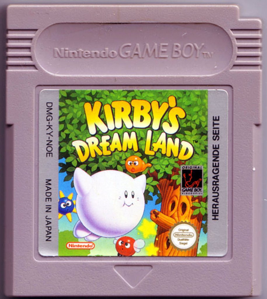 [08/06/2022] Blass sieht Kirby aus im Jahr 1992. In den USA und Europa war die Info zur Farbe der Knutschkugel bei Release des Game-Boy-Spiels noch nicht angekommen!