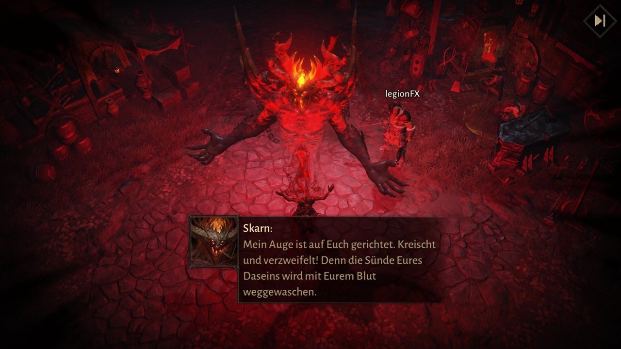 [15/06/2022] Mit Skarn führt Diablo Immortal einen neuen Oberschurken ein.