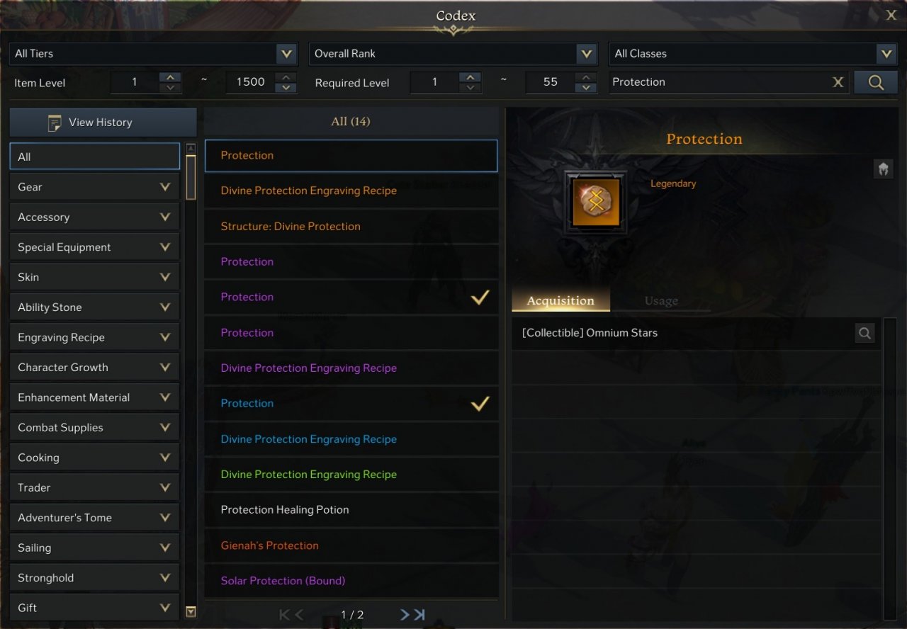 [24/06/2022] In-Game könnt ihr ganz leicht nachsehen, woher ihr einen bestimmten Gegenstand bekommt.