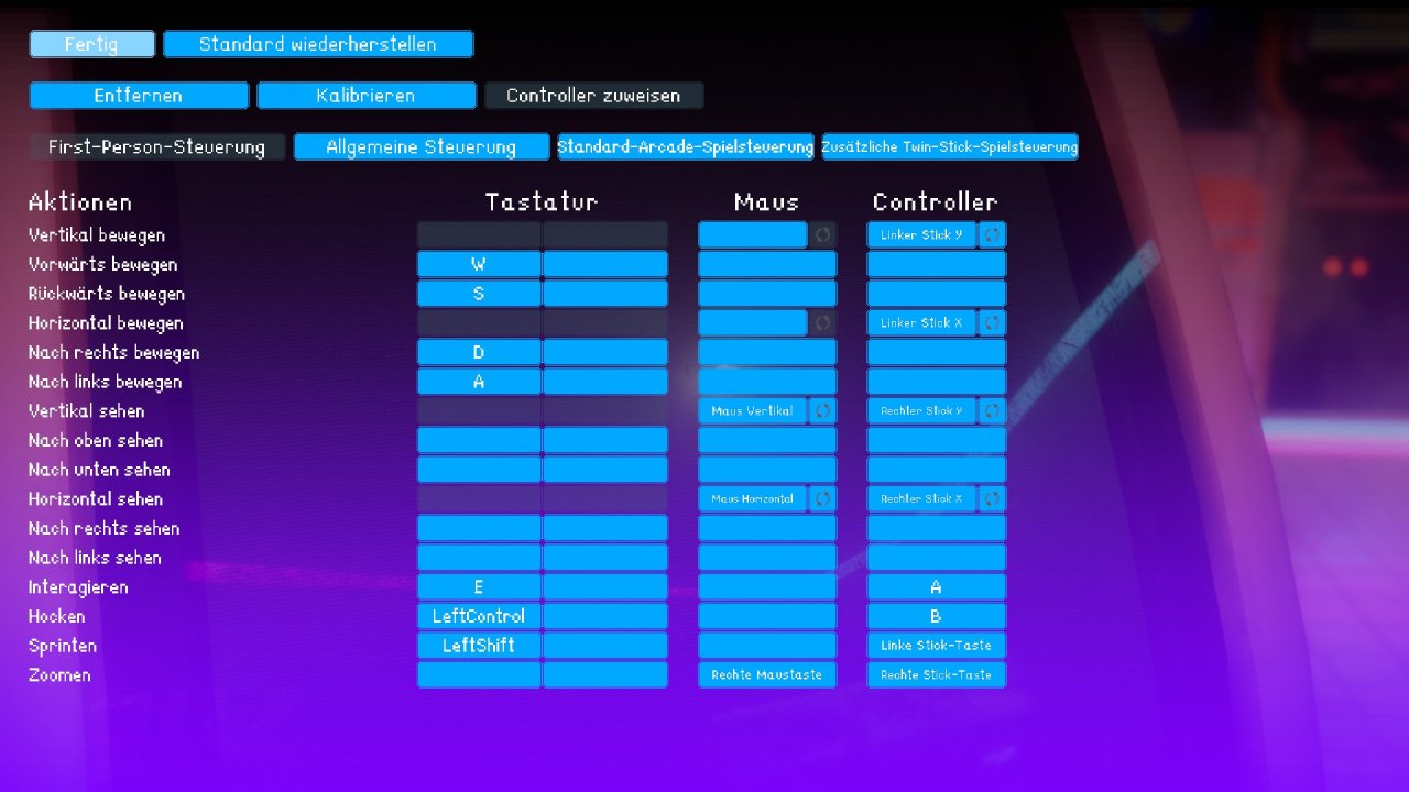 [09/08/2022] Das Optionsmenü in Arcade Paradise ist erfreulich gut gefüllt. Von HDR, dynamischer Auflösung und Bildwiederholrate bis hin zu den verschiedensten Sprachen ist alles dabei.