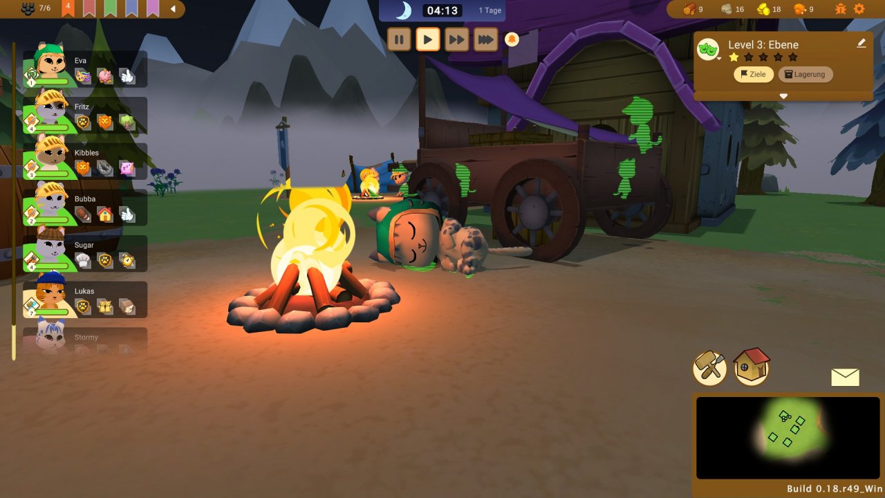 [23/08/2022] Nicht jede Katze hat es gerne gemütlich! Wildkatzen schlafen lieber unterm Sternenhimmel, um einen Stimmungsboost zu erhalten.