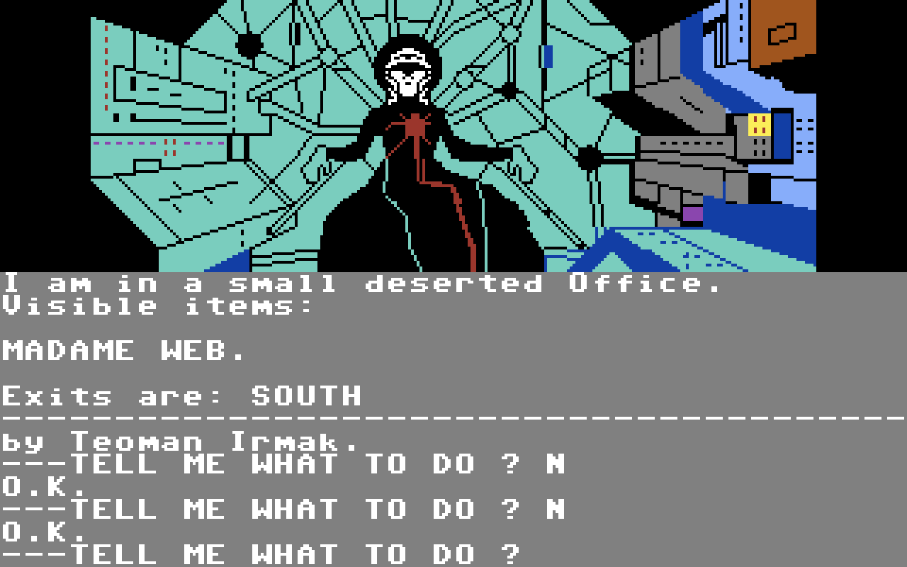[10/08/2022] Ungewöhnlicher Genre-Ausflug: Questprobe featuring Spider-Man war ein textbasiertes Adventure.