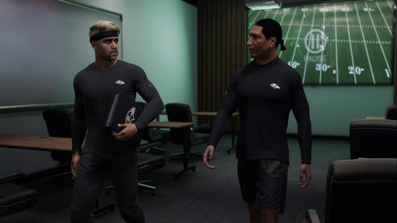 [19/08/2022] Ein paar Cutscenes gibt es in Face of the Franchise immer noch. Der Modus ist aber deutlich weniger storylastig als im Vorjahr.