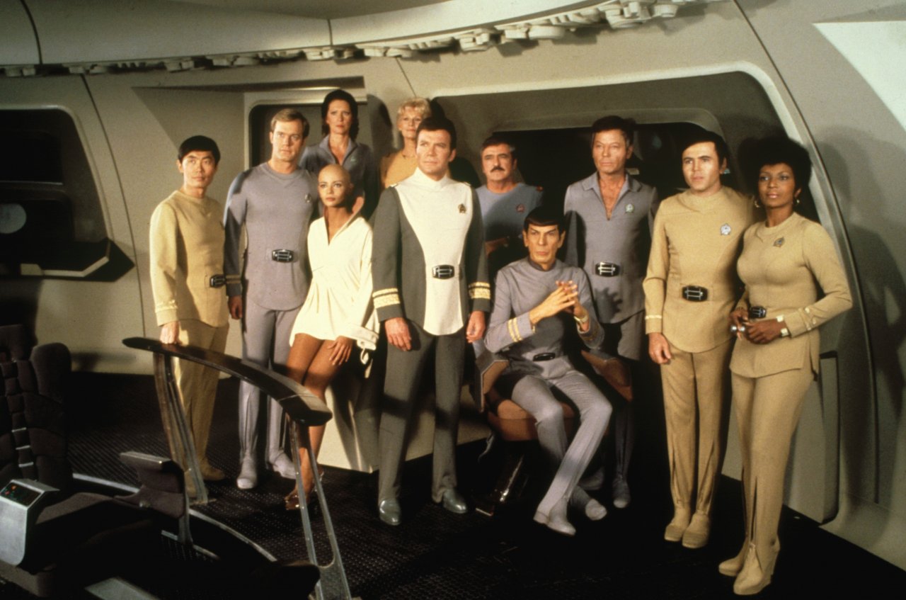 [06/09/2022] 1979 nach zehn Jahren wieder vor der Kamera: Die Crew der Enterprise &nbsp;