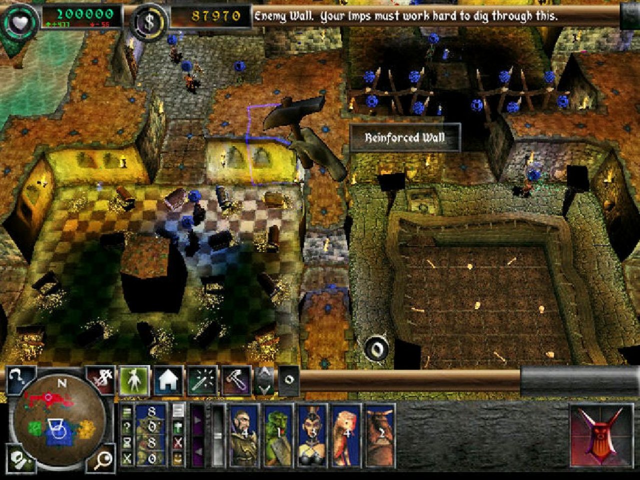 [13/09/2022] Das perfekte Kerkerlayout: Doofe Idee für eine Vox-Dokusoap, bei Dungeon Keeper 1 und vor allem 2 aber eine Aufgabe, die stundenlang bestens beschäftigte.