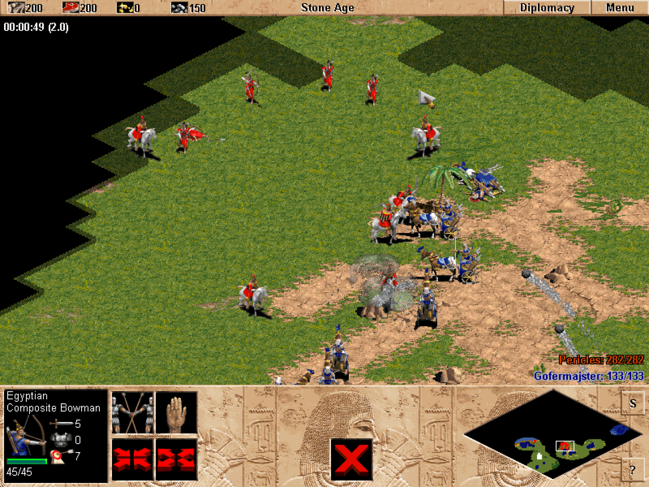 [14/09/2022] Jede der zwölf Kulturen besaß individuelle Einheiten und Vorteile. Dadurch war bereits auf den ersten Blick zu erkennen, mit wem man es im Multiplayer-Spiel zu tun hatte.