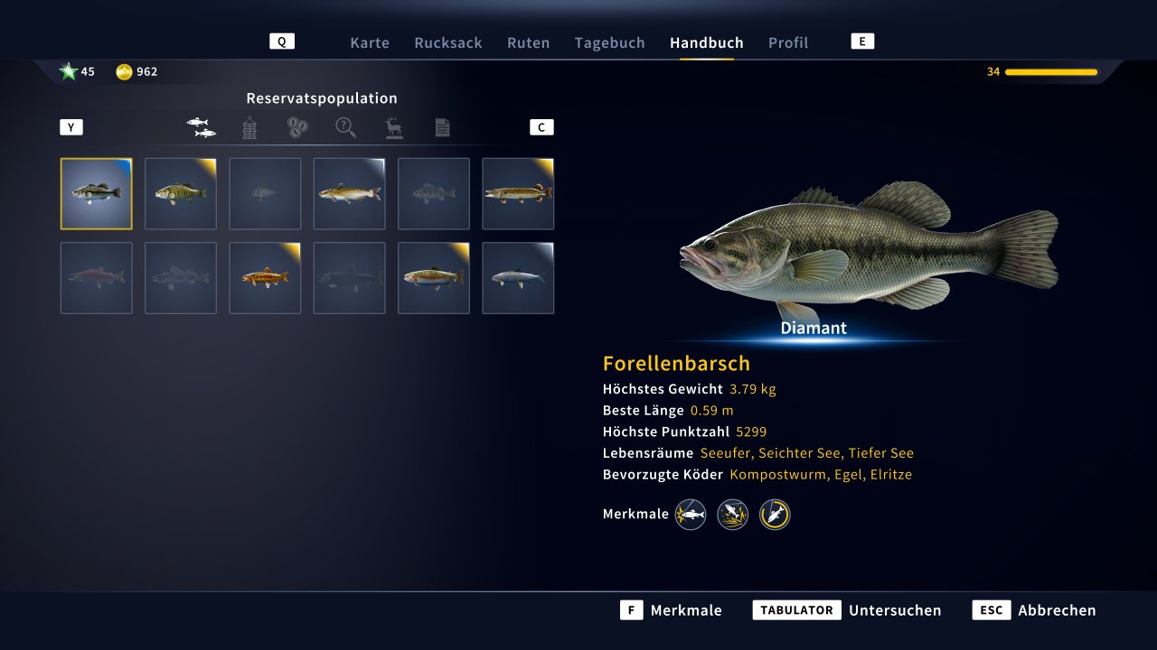[16/09/2022] Unser bisher bester Fang. Diamant ist die höchste Qualitätsstufe eines Fisches.